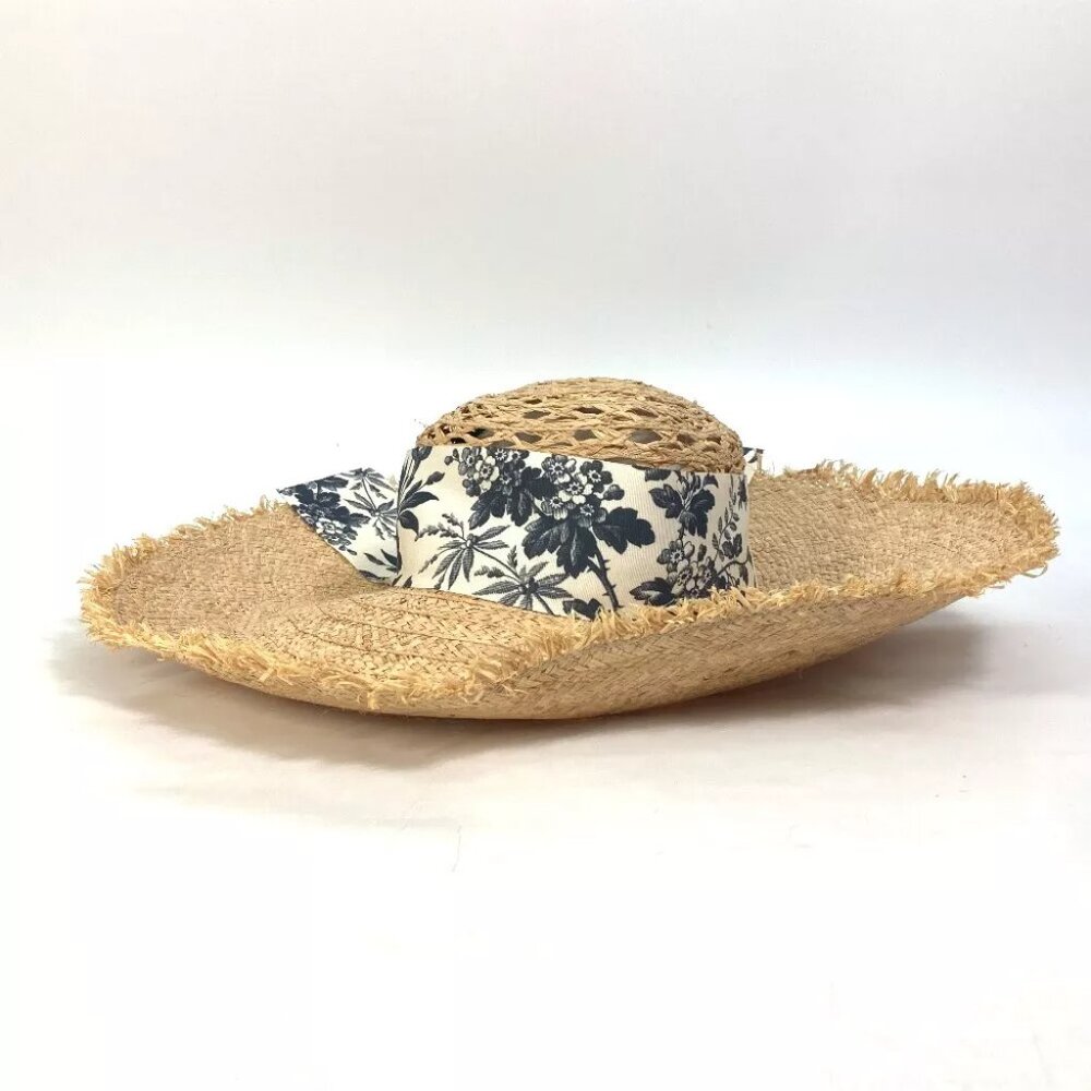 GUCCI 408789 hat hat bucket hat bob hat herbarium ribbon flora straw hat hat... - Picture 13 of 13